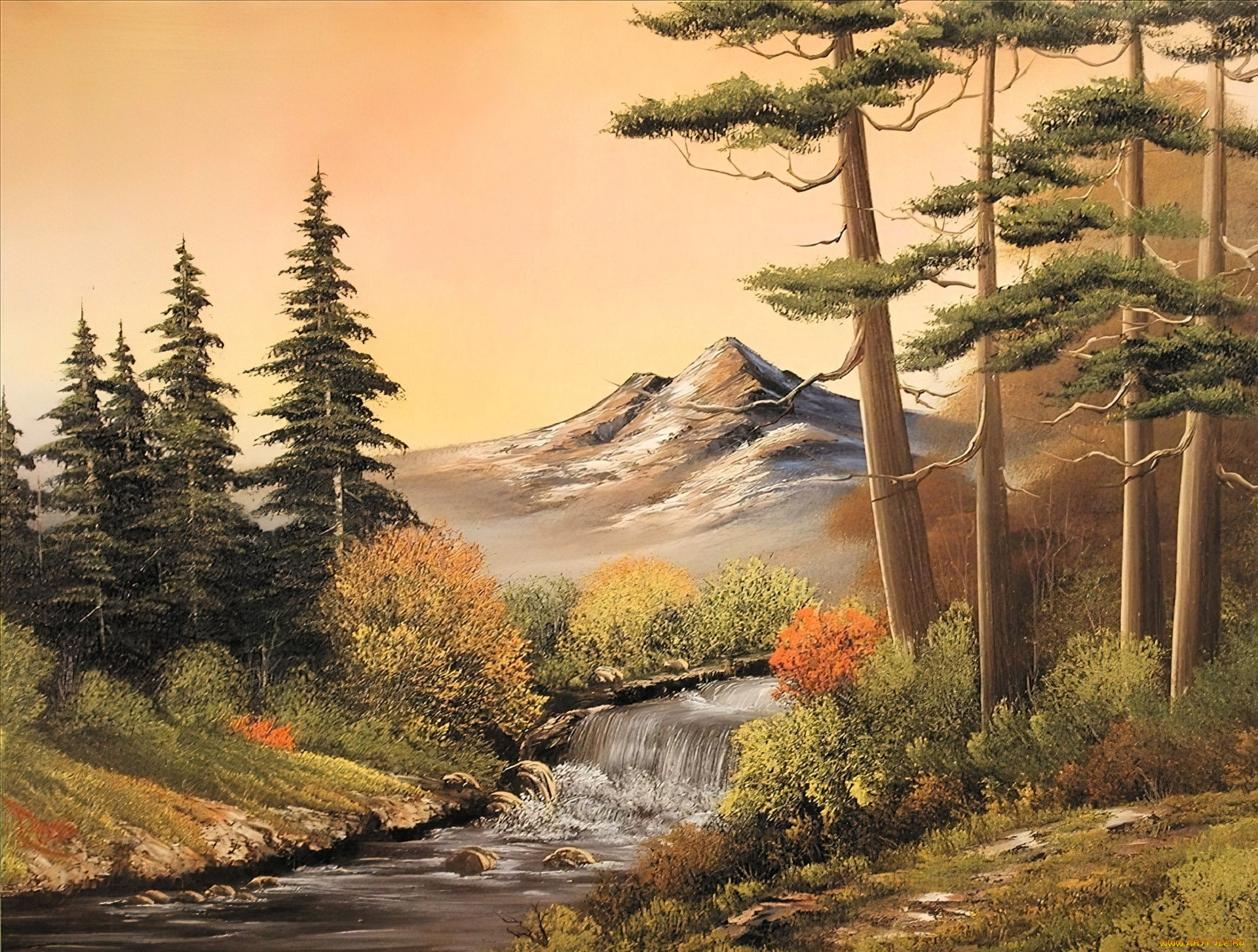 bob ross, ����������, �������, ���, ����, ����, �������